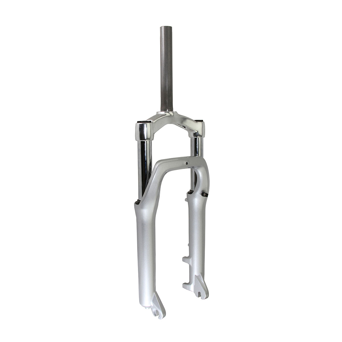 20 Fat Suspension Fork 1-1/8  Inch Threaded 135mm Silver.